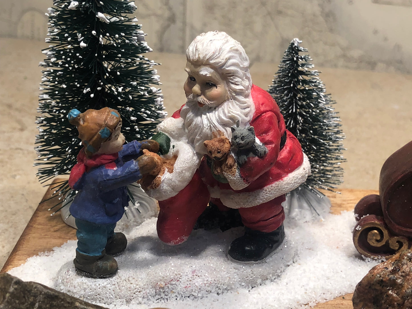 "Santa with Kittens"